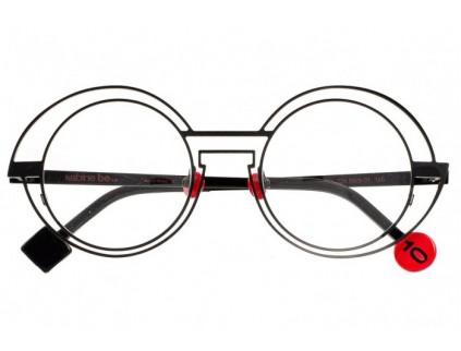 Occhiali da vista SABINE BE Be Val de Loire Wire col black 01 Black Edition