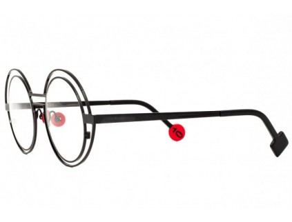 SABINE BE Be Val de Loire Wire 안경 col black 01 Black Edition 2