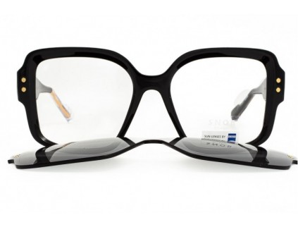 SNOB MILANO Twiggy snv189c01 선글라스 클립이 달린 안경