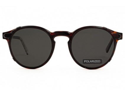 SNOB MILANO Dogui Vee snv178cpc31 Brille mit polarisiertem Clip 2