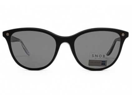 SNOB MILANO Milf óculos snv09c01z com clipe de sol 2