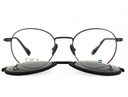 SNOB MILANO Speciale snv150tc06 bril met zonneclip