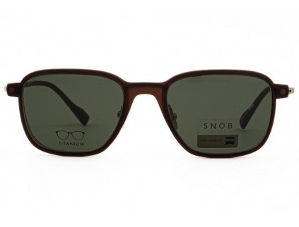 SNOB MILANO Special IV snv171tc02 bril met zonneclip 2