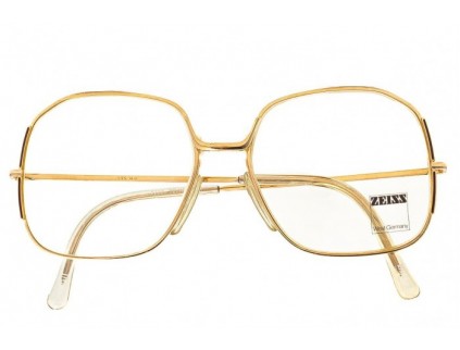 Occhiali da vista CARL ZEISS 6210 b09 52 Oro 12Kt Vintage