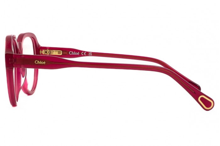 CHLOÉ Óculos infantis CC0015O 001 Rosa escuro 2024