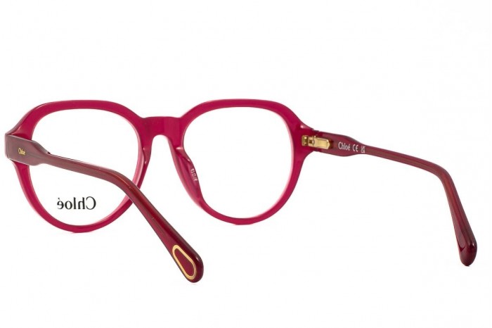 CHLOÉ Kinderbrille CC0015O 001 Dunkelrosa 2024