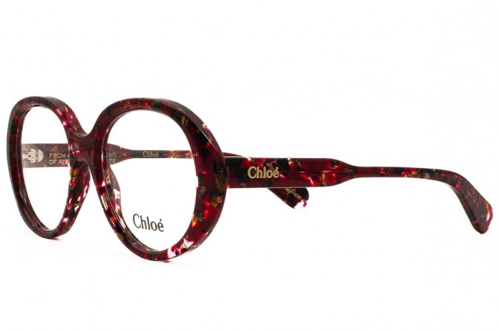 CHLOÉ 안경 CH0221O 004 레드 ReAce 한정판 2024