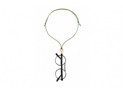 EYESONOFF Collar magnético de encaje verde para gafas