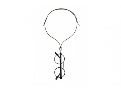 EYESONOFF Renda Coklat Kalung Pemegang Cermin Mata Magnet