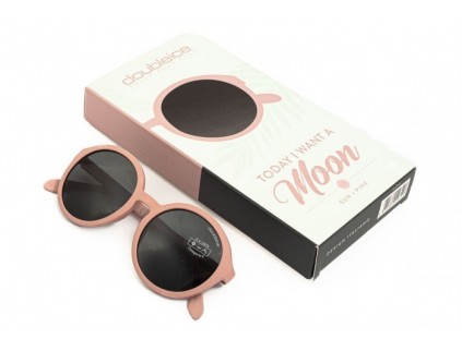 DOUBLEICE Moon Roze zonnebril