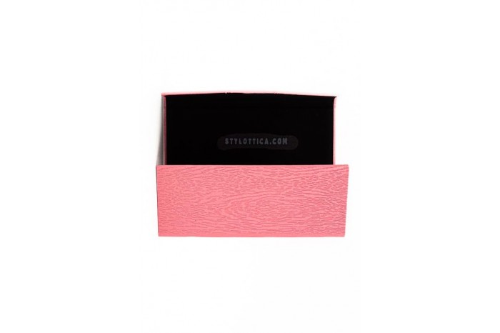 STILOTTICA foldable glasses case Pink Black