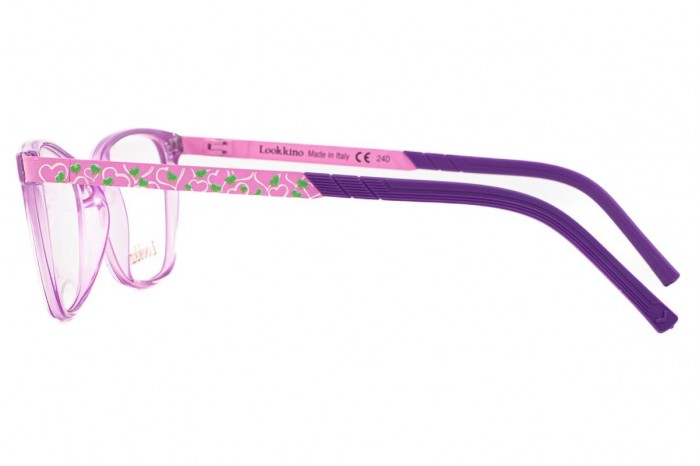 LOOK Óculos infantis 3810 w9 Roxo Rosa Nil 2024