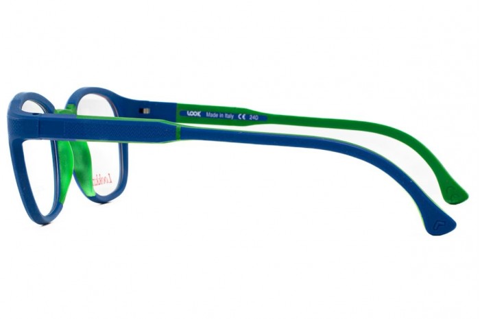 LOOK børnebriller 5339 w4 Blue Green Rubber Evo 2024