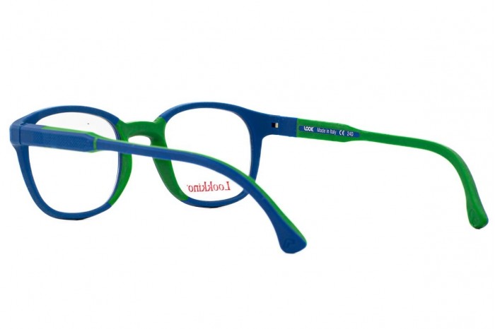 LOOK børnebriller 5339 w4 Blue Green Rubber Evo 2024