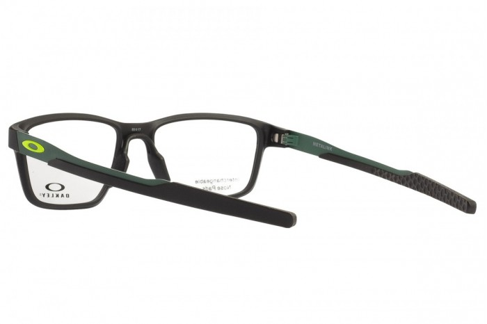 OAKLEYメガネ メタリンク OX8153-1355 ブラックグリーン 2024