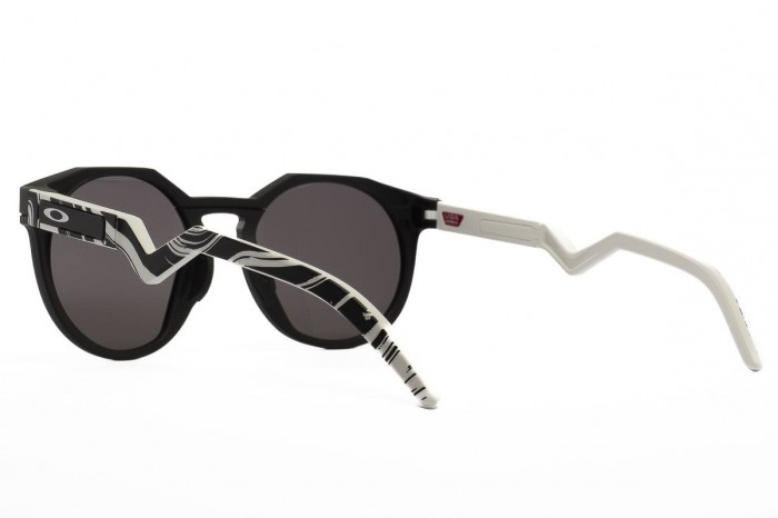 OAKLEYサングラス HSTN OO9242-1252 ブラック ホワイト 2024