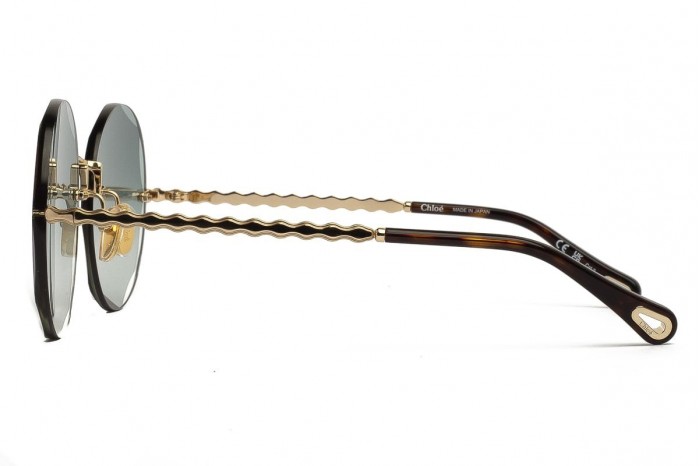 CHLOÉ Zonnebril CH0254S 003 Goud 2024