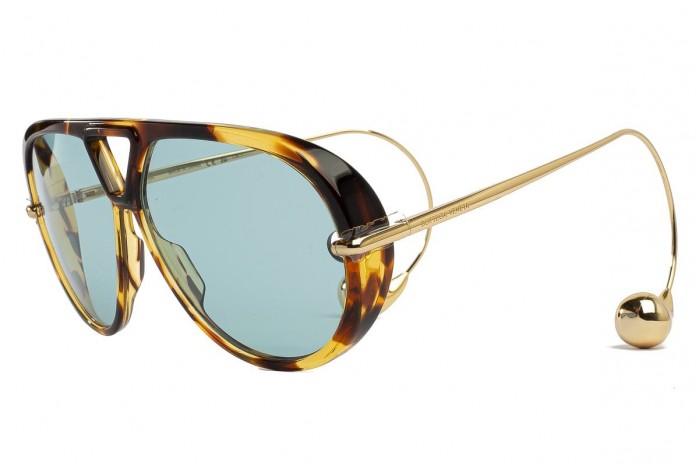 BOTTEGA VENETA Solbriller bv1273s 007 Havana Guld 2024