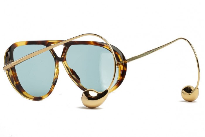 BOTTEGA VENETA Solbriller bv1273s 007 Havana Guld 2024