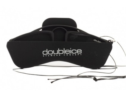 Lunettes de lecture pré-assemblées DOUBLEICE Pince-Nez Noir