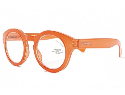 DOUBLEICE Bond Strong Orange 사전 조립 독서용 안경 2