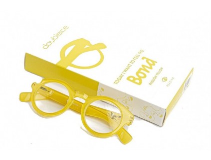 Occhiali da lettura premontati DOUBLEICE Bond Passion yellow