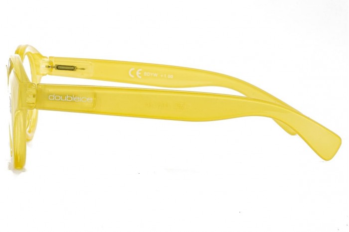 DOUBLEICE Lunettes de lecture pré-assemblées Bond Jaune Passion Jaune