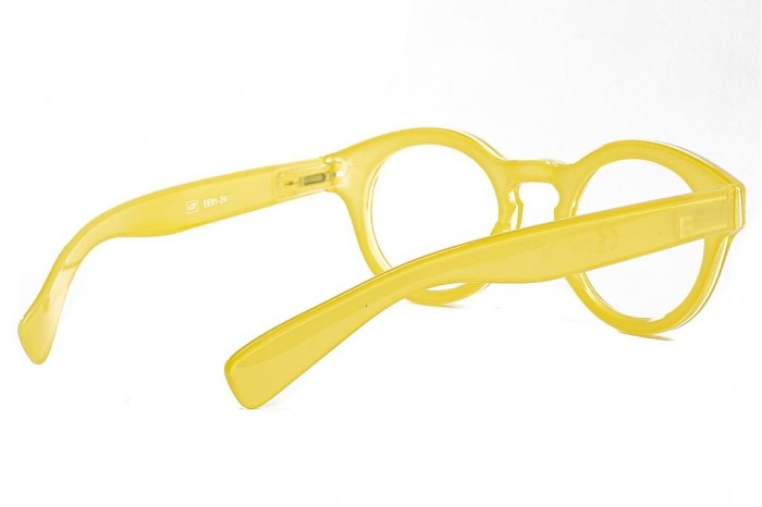 DOUBLEICE Lunettes de lecture pré-assemblées Bond Jaune Passion Jaune