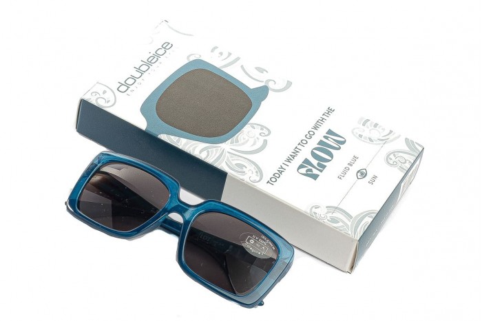 Occhiali da sole DOUBLEICE Flow Fluid blue