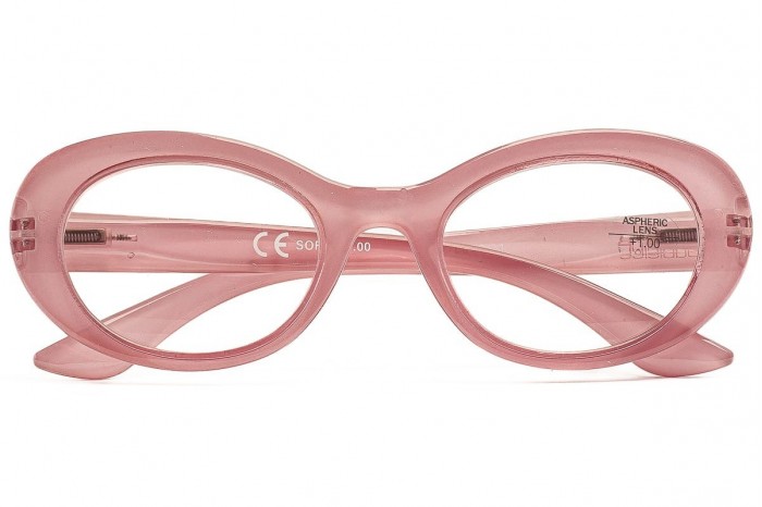 Lunettes de lecture pré-assemblées DOUBLEICE Sorbetto Pink Rosa