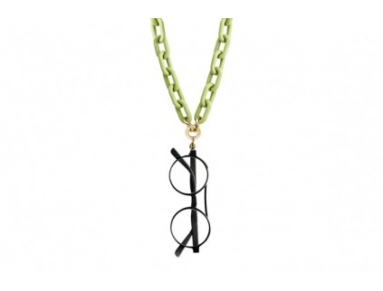 Collier de lunettes magnétique EYESONOFF Jelly Lime