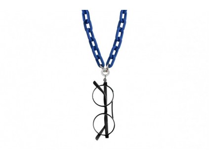 EYESONOFF Collana portaocchiali magnetica Jelly Blu