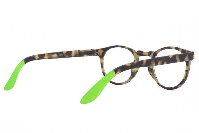 Очки для чтения DOUBLEICE Round Demi Fluo Green...
