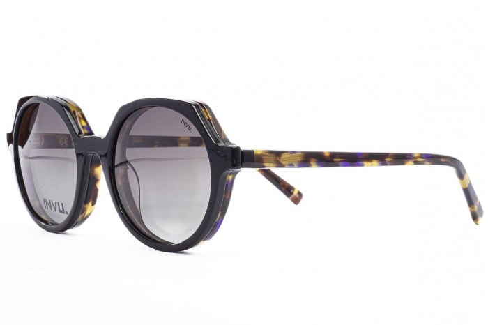 INVU Clip-on glasögon IG42529 B Havanna Lila