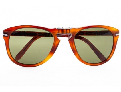 Occhiali da sole PERSOL 714-S-M Steve McQueen 96/53 Pieghevoli Polarizzati