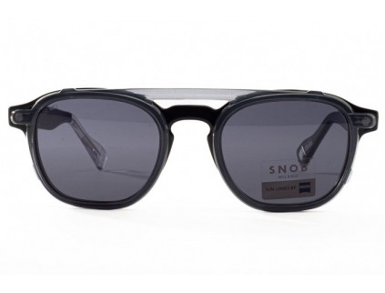 Occhiali da vista con clip sole SNOB MILANO Cabriolet snv165cpc04z 2