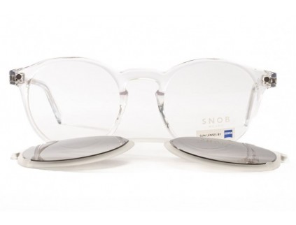 Occhiali da vista con clip sole SNOB MILANO Dogui Vee snv178cpc05z