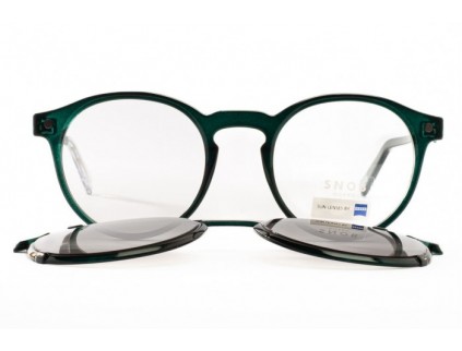 Occhiali da vista con clip sole SNOB MILANO Dogui Vee snv178cpc15z