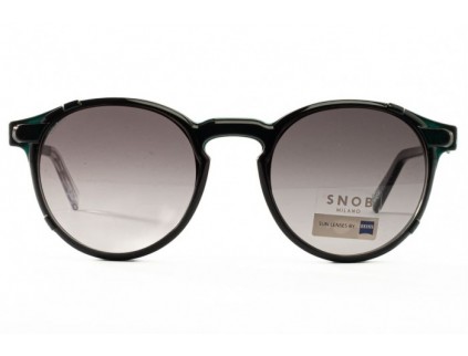 Occhiali da vista con clip sole SNOB MILANO Dogui Vee snv178cpc15z 2
