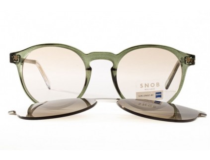 Occhiali da vista con clip sole SNOB MILANO Il Dogui snvx10c04z
