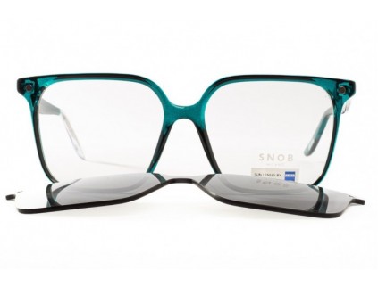 Occhiali da vista con clip sole SNOB MILANO La prof snv214c05z