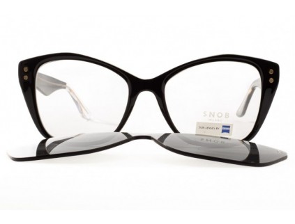 Occhiali da vista con clip sole SNOB MILANO Lilì snv229c01z