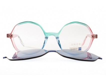 Occhiali da vista con clip sole SNOB MILANO Loolapaloosa snv227c06z