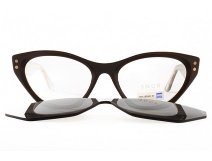 Occhiali da vista con clip sole SNOB MILANO Plastic snv215c03z