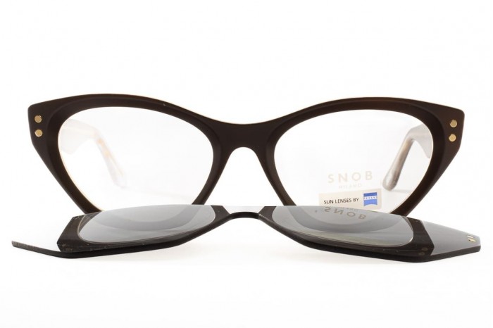 Occhiali da vista con clip sole SNOB MILANO Plastic snv215c03z
