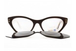 Occhiali da vista con clip sole SNOB MILANO Plastic snv215c03z