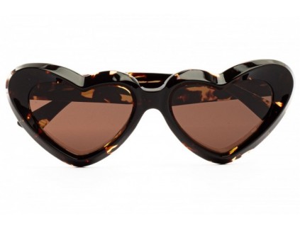 BOTTEGA VENETA bv1432s 002 heart-shaped sunglasses