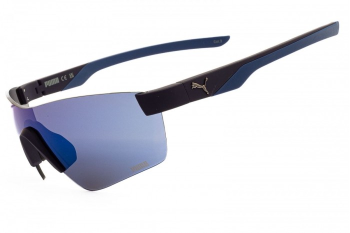 PUMA Solglasögon PU0481S 004 Blå