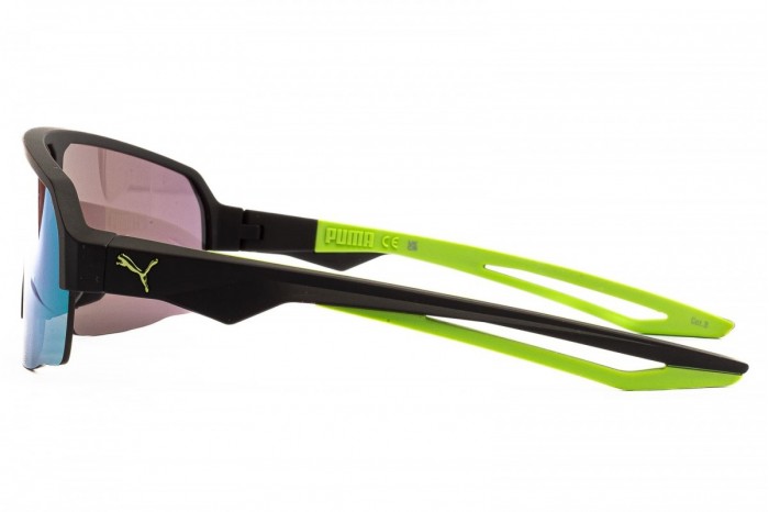 PUMA Solbriller PU0399S 002 Sort Grøn