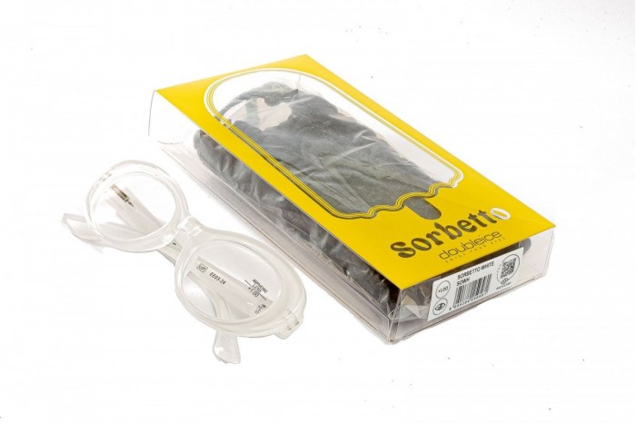 Occhiali da lettura premontati DOUBLEICE Sorbetto White